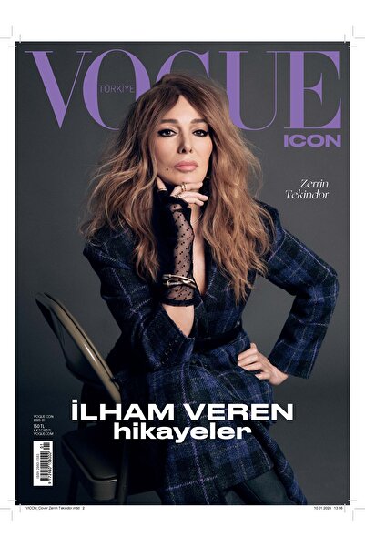 Turkuvaz Dergi VOGUE İCON İLHAM VEREN HİKAYELER (ZERRİN TEKİNDOR )