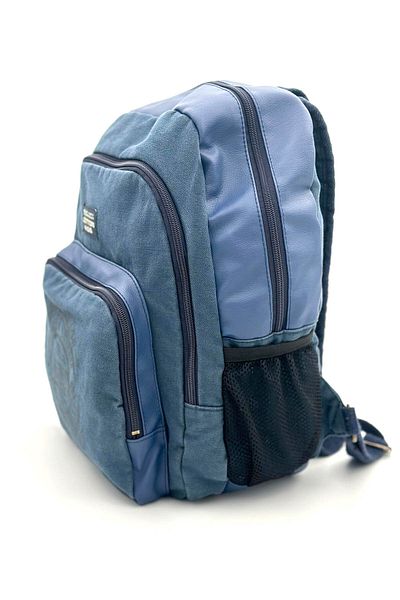 Old Cotton Casual σακίδιο πλάτης για σχολικά ταξίδια - Laptop και αθλητικό ύφασμα - Unisex Canvas Cotton