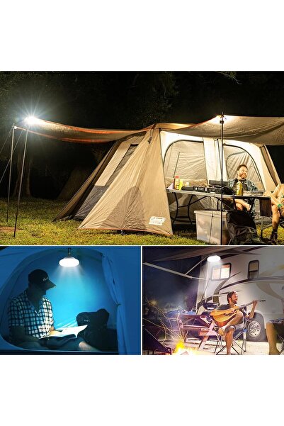 fulina Portable USB Light Camping LED, Durable Waterproof Hanging Solar Tent Light