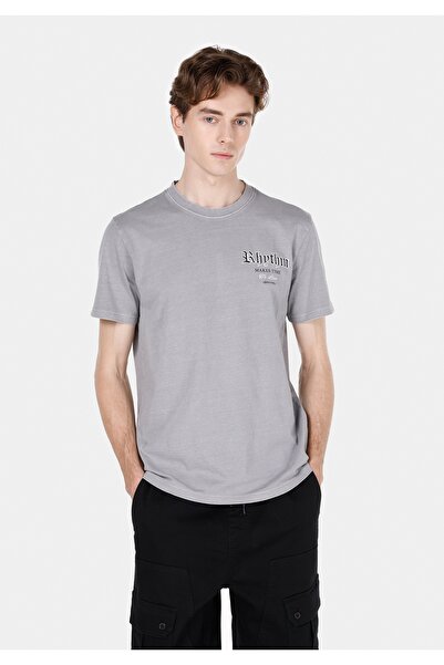 Colin's Tricou cu mânecă scurtă pentru bărbați, cu gât rotund, cu croială nor...