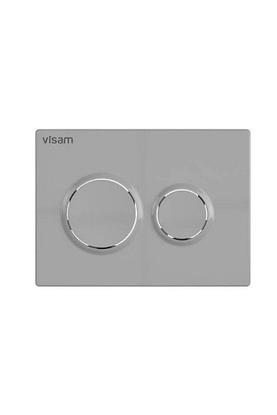 Visam Olympos Matte Chrome Two Stage Control Panel