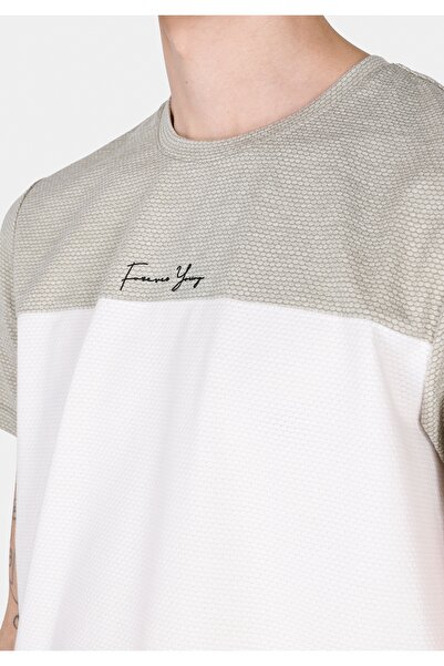 Colin's Ανδρικό κοντομάνικο μπλουζάκι με κανονική εφαρμογή με στρογγυλή λαιμόκοψη