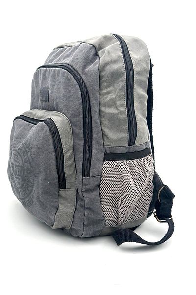 Old Cotton Unisex Casual Backpack - Σχολείο, Ταξίδια, Laptop, Αθλητισμός, Καθημερινή χρήση - Βαμβακερό καμβά