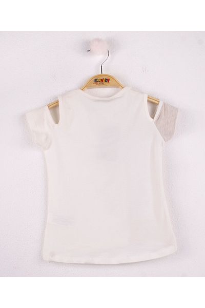 Toontoy Pineapple Embroidered Girl's T-shirt