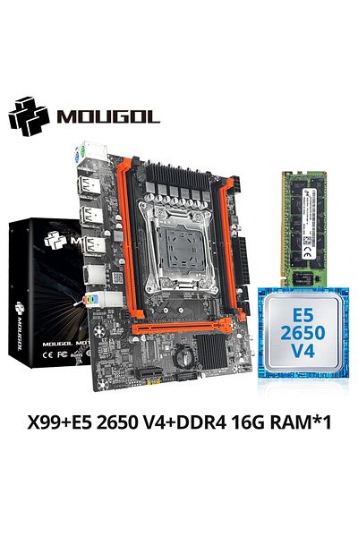 Choice Mougol X99 Gaming Motherboard With 2650 V4 Cpu Dual Channel For Desktop Computer