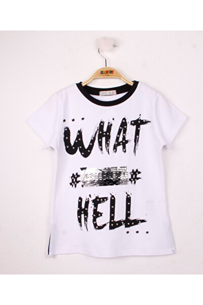 Toontoy Κοριτσίστικο μπλουζάκι με πέρλες με λεπτομέρειες