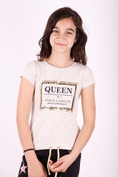 Toontoy Μπλουζάκι για κορίτσια Queen Varak Leoapar με τύπωμα