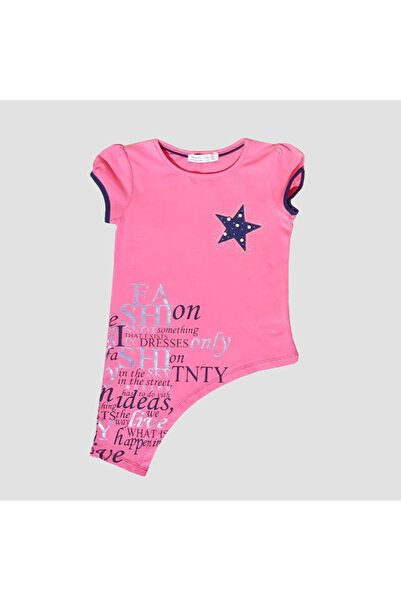 Toontoy Κοριτσίστικο μπλουζάκι με κέντημα με αστέρια