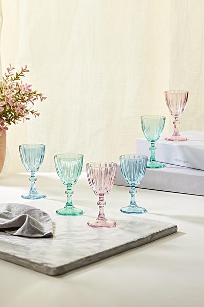 SELKA HOME طقم كؤوس قهوة صوفيا 6 قطع 55 مل