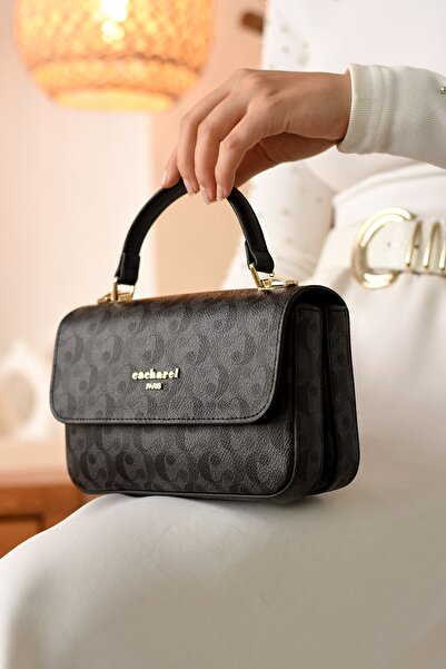 Cacharel Paris Garantili Desenli Kadın El Ve Omuz Çantası