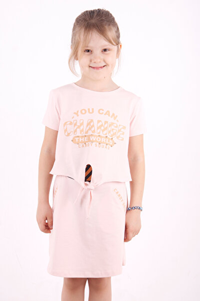 Toontoy Fata - Set de fuste cu imprimeu cu buzunare