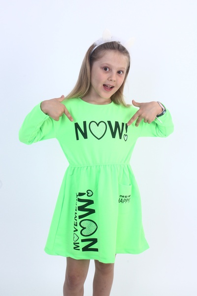 Toontoy Κορίτσι - Τώρα! Τυπωμένο φόρεμα