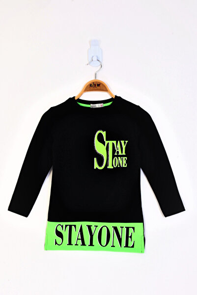 Toontoy Tricou pentru fetiță - Stay One cu imprimeu