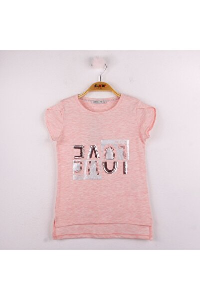 Toontoy Tricou pentru fete „Love” cu imprimeu