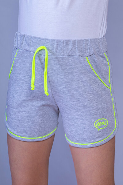 Toontoy Κοριτσίστικο δροσερό κεντημένο σορτς με δύο τσέπες στο πλάι