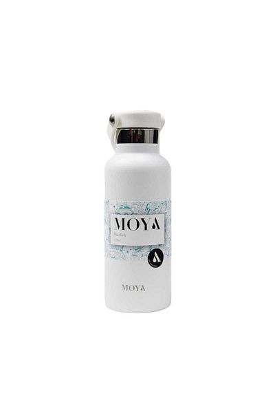 Moya "Starfish" 500ml Insulated Sustainable Water Bottle White