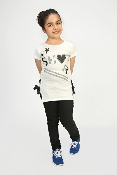 Toontoy Κορίτσι - Μπλουζάκι με ρέλι στο πλάι