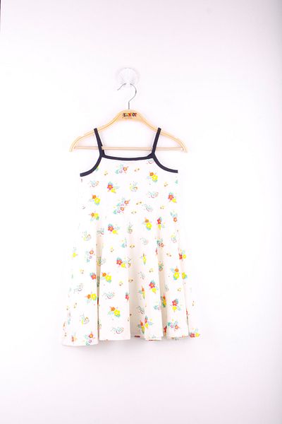 Toontoy Floral Patterned Dress for Girls