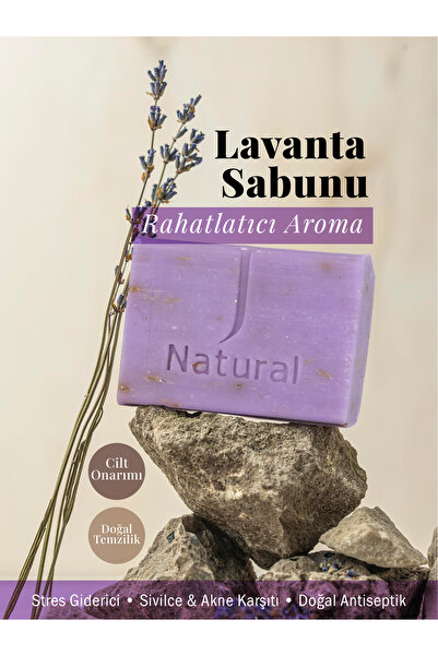 j natural Lavanta Sabunu- Aromatik-antiseptik