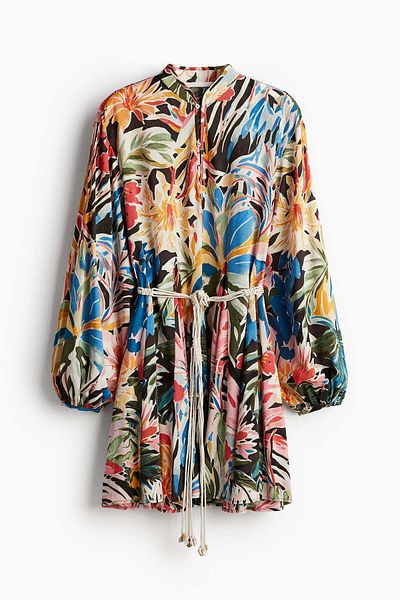 H&M Macramé-belt dress
