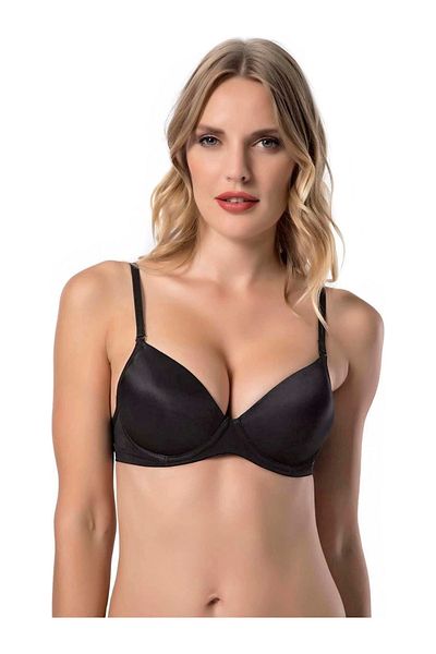 Le Jardin Γυναικείο Μαύρο Σουτιέν Push Up 7030