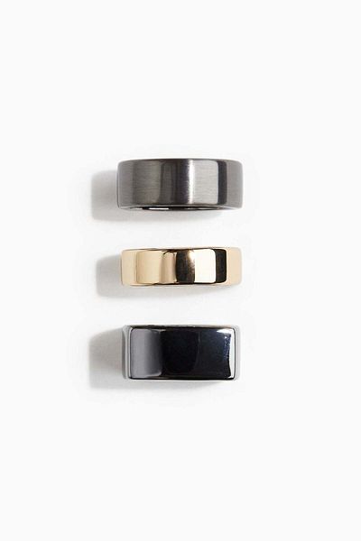 H&M 3-pack Rings