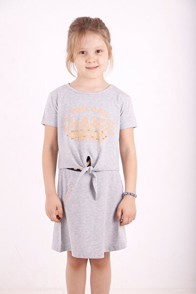 Toontoy Girl - Pocketed Printed Skirt Set