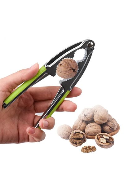 MR RZN STORE 2 Stage Metal Pliers Type - Hazelnut Almond Walnut Cracker