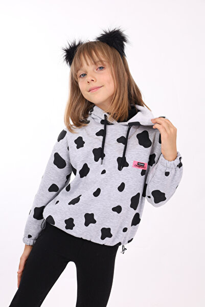 Toontoy Φούτερ για κορίτσια Complete Cow B με τύπωμα