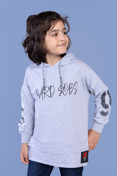 Toontoy Суичър с качулка с щампа за момче 