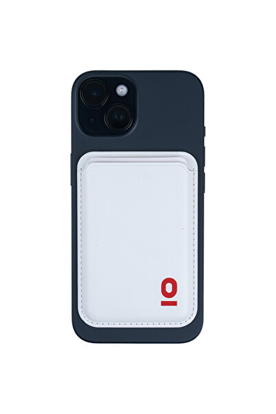 Espressolab Magsafe Wallet White No:1 - Thin and Elegant Design, High Compatibility