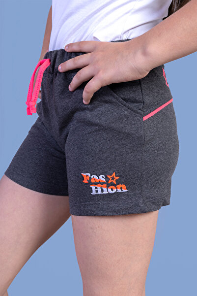 Toontoy Κοριτσίστικο σορτς με δύο πλαϊνές τσέπες και λεπτομέρεια εκτύπωσης στο πίσω μέρος