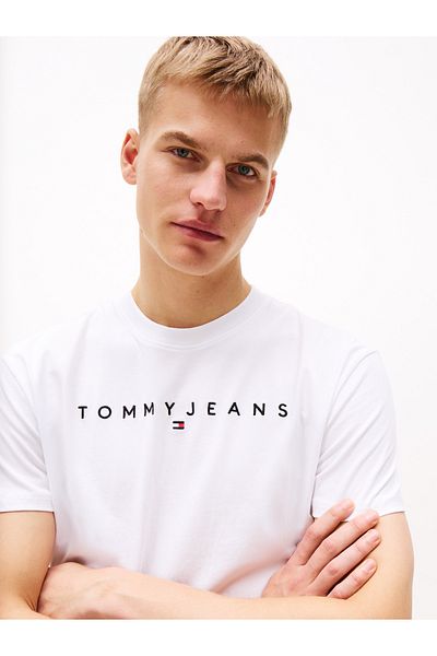 Tommy Hilfiger Tjm Reg Linear Logo Tee Ext T-Shirt