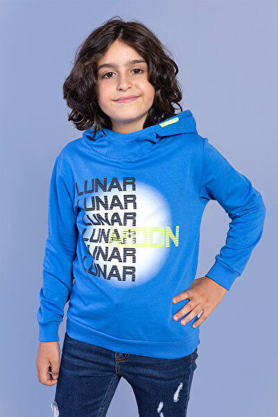 Toontoy Φούτερ για αγόρι με στάμπα με κουκούλα