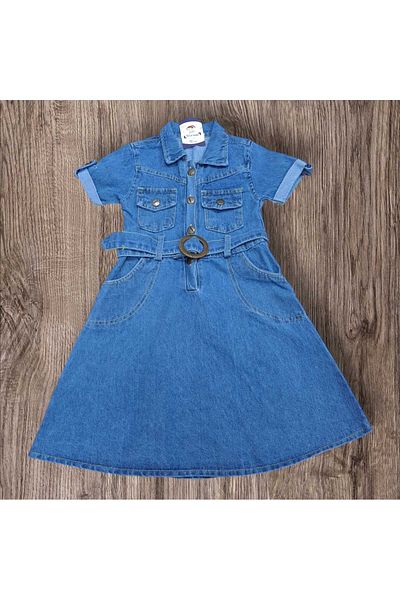 Tosyalı Burak Bebe Rochie de blugi pentru fete