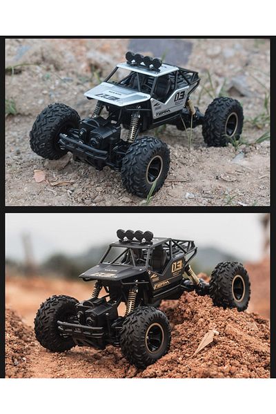 fulina 4wd Rc Off-road Vehicle, Remote Control Car With 2.4ghz Double Motors, Off Road Vehicle For Kids