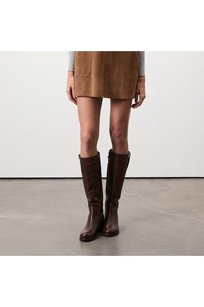 Desa Women's Brown Leather Boots