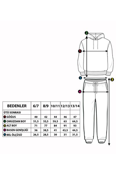 Toontoy Boy's Tracksuit Set - Hooded and Printed