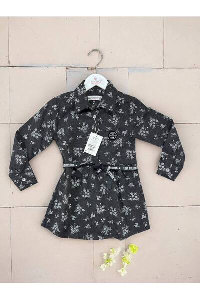 İvven's PAMUK KIZ BEBEK ÇOCUK KEMERLİ ELBİSE