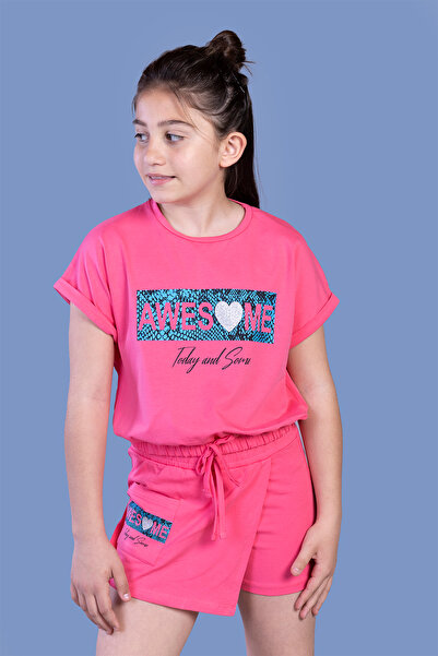 Toontoy Σορτς για κορίτσια Awesome με τύπωμα