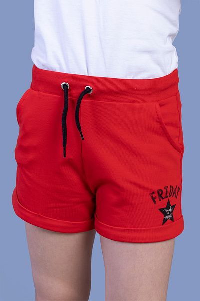 Toontoy Printed Girl's Shorts - Two Side Pockets