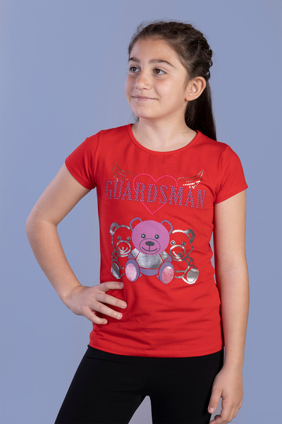 Toontoy Tricou imprimat pentru fete