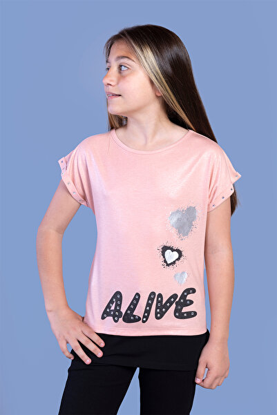 Toontoy Κορίτσι - Μπλουζάκι με στάμπα Garni Glitter