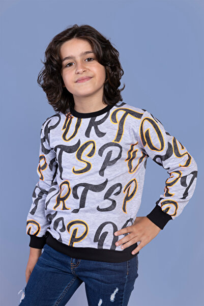 Toontoy Hanorac complet B cu imprimeu pentru băiat