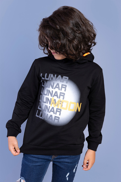 Toontoy Φούτερ για αγόρι με στάμπα με κουκούλα