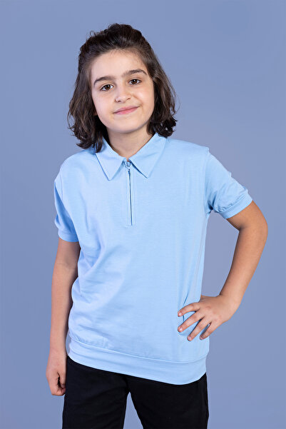 Toontoy Tricou cu gât polo pentru băiat