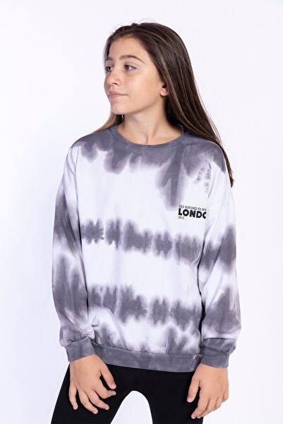 Toontoy Детска суитшърт с батик мотиви