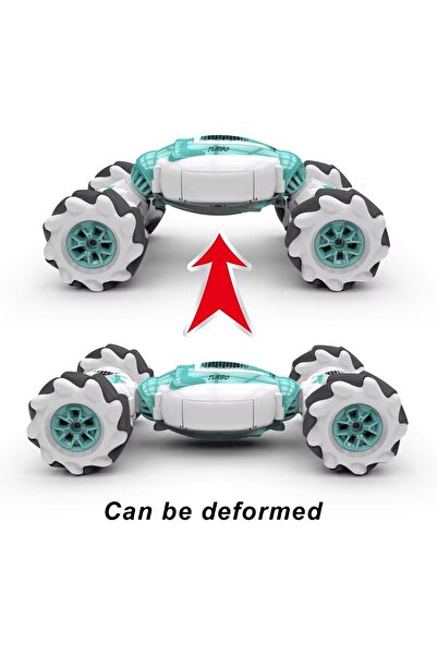 fulina Remote Control Car, 2.4GHz 4WD Stunt Car, Gesture Sensor Car Toys for 6-15 yr Kids