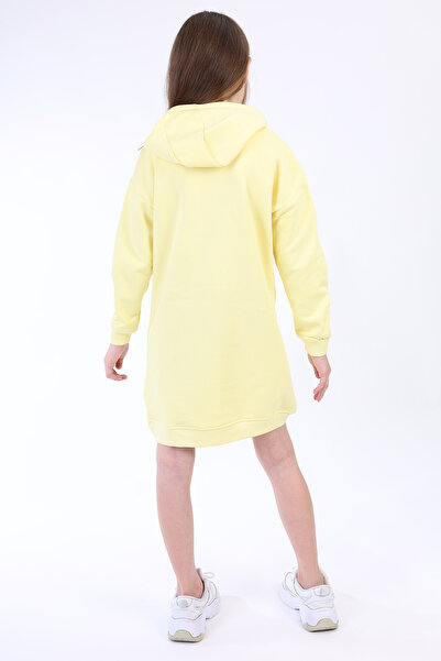 Toontoy Κοριτσίστικο φόρεμα με κουκούλα και τσέπες