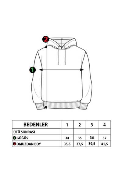 Toontoy Цветна суитшърт с качулка за момичета